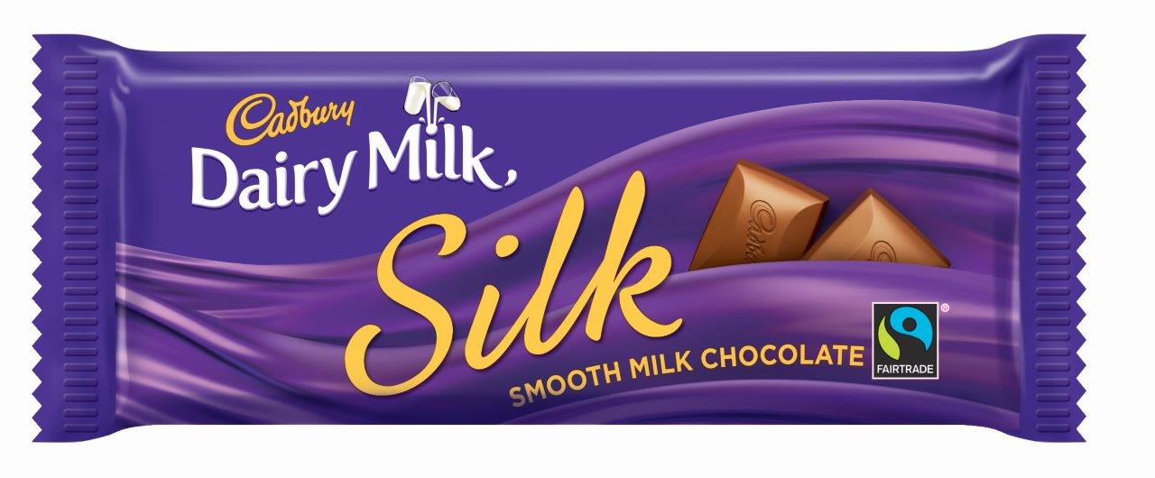 CADBURY SILK CANDY BAR STICKER