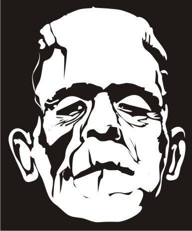Frankenstein Vinyl Decal Sticker