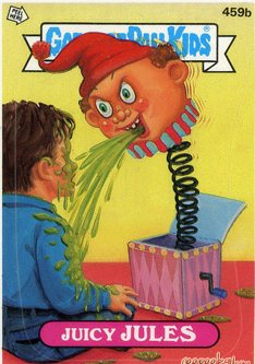 Juicy JULES Funny Decal Name Sticker