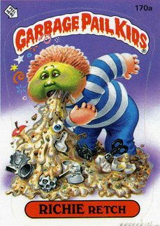 RICHIE Retch Funny Decal Name Sticker