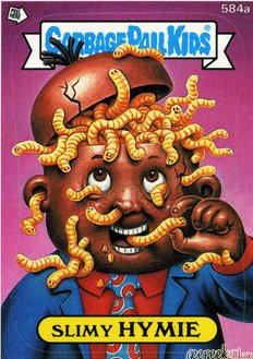 Slimy HYMIE Funny Decal Name Sticker