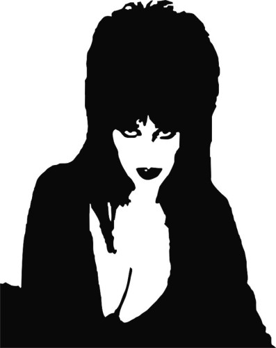 Elvira Die Cut Vinyl Decal Sticker