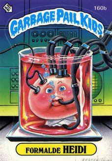 Formalde HEIDI Funny Sticker Name Decal