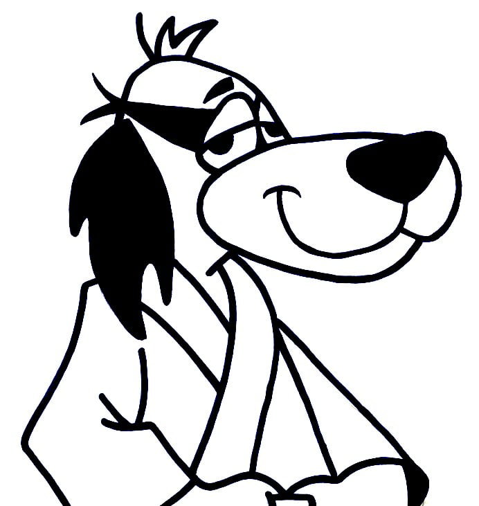 Hong Kong Phooey Diecut Decal