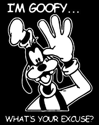 I am Goofy Decal Sticker