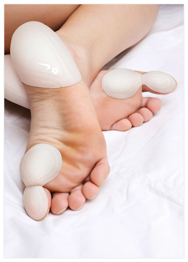 Images of Yoga Foot Pad Stickers Decal 2