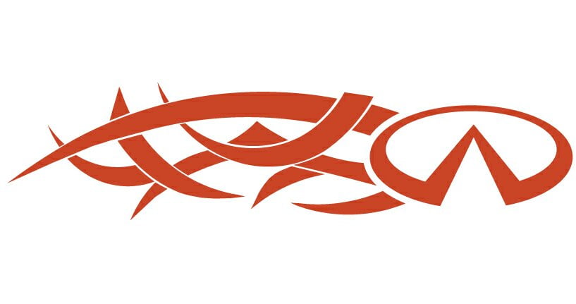 Infinity Tribal Auto Side Graphics (Pair)