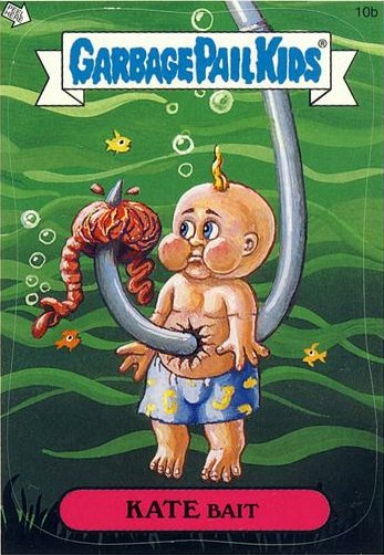 KATE Bait Funny Decal Name Sticker