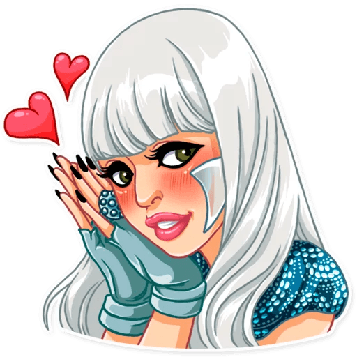 Lady Gaga_Band Sticker 24