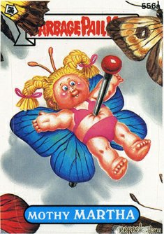 Mothy MARTHA Funny Decal Name Sticker