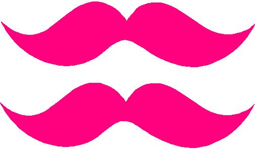 Mustache Sticker Set Style 2 Large