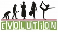 Yoga Evolution Bumper Sticker