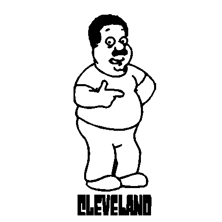 Cleveland vinyl Decal