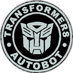 AUTOBOT GRAY AND BLACK STICKER