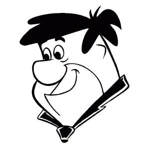 Flintstones Die Cut Stickers5