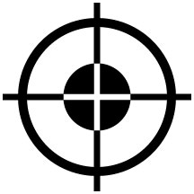 Gun Scope View Sticker