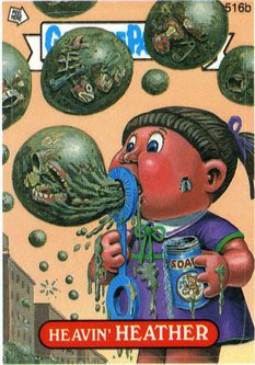 Heavin HEATHER Funny Sticker Name Decal