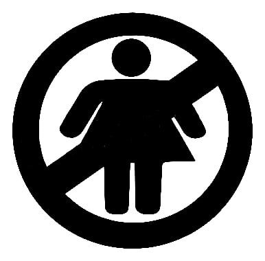 No Fat Chick Sticker 1