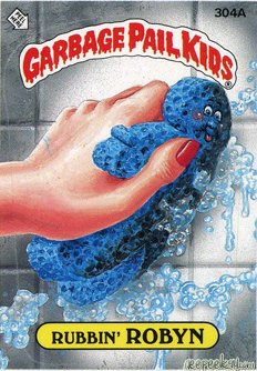 Rubbin ROBYN Funny Decal Name Sticker