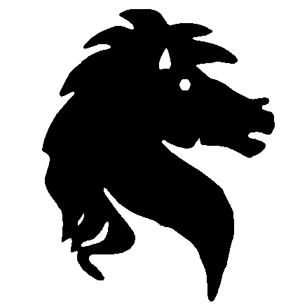 Horse Stallion vinyl sticker