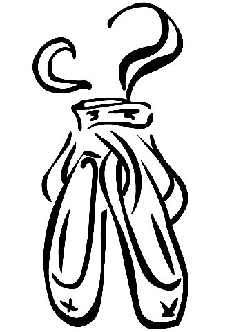 Dance Shoes Clipart Sticker