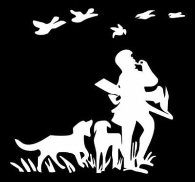 Duck Hunter Vinyl Hunting Sticker
