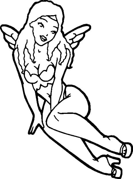 Fairy Fairies Car or Wall Vinyl Decal Stickers 09