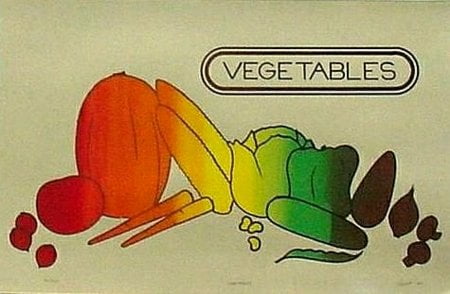 13x20 Kitchen Vegetables