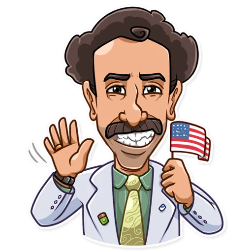 BORAT very nice funny car sticker 26