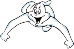 C GHOST Friendly Ghost Color Decal Sticker 4