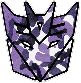 Camo PURPLE Decepticon