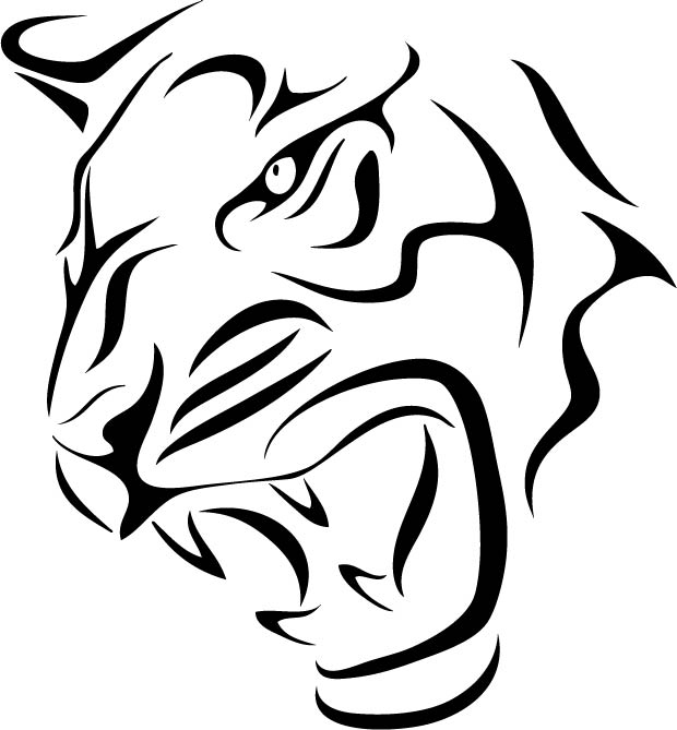 Lion Tribal Vinyl Decal