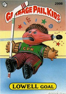 LOWELL Goal Funny Decal Name Sticker