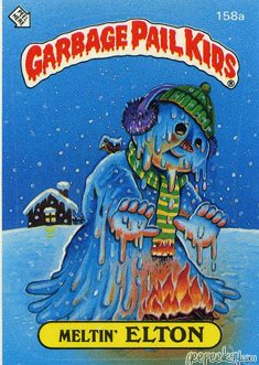 Meltin ELTON Funny Decal Name Sticker