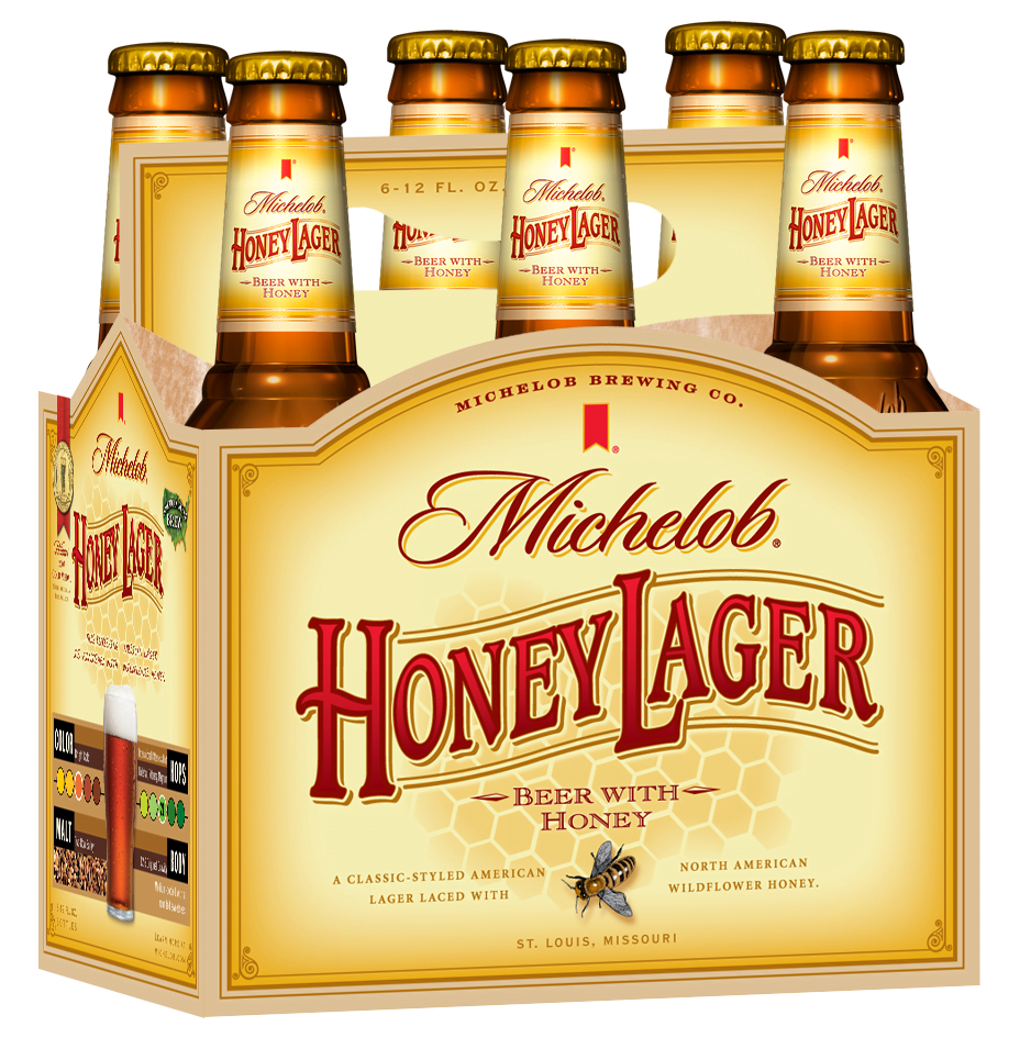 Michelob Honey Lager Six Pack Decal