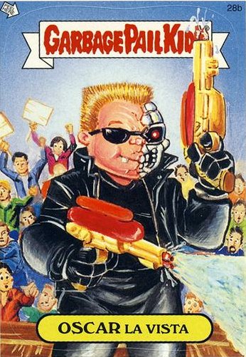 OSCAR La Vista Funny Decal Name Sticker