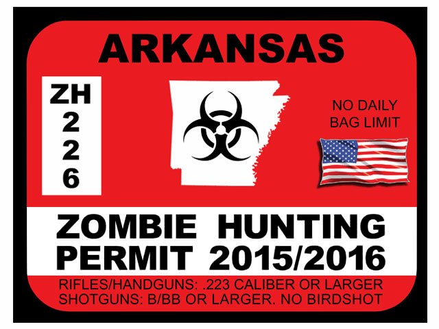 ARKANSAS ZOMBIE