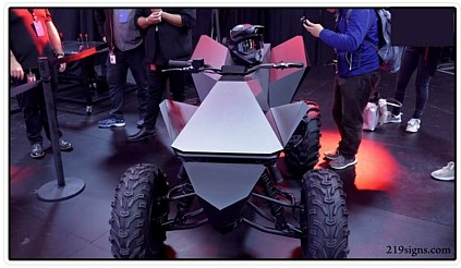 CYBERTRUCK PHOTO STICKER 22