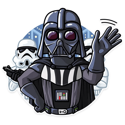 darth vader come to the dark side sticker 5