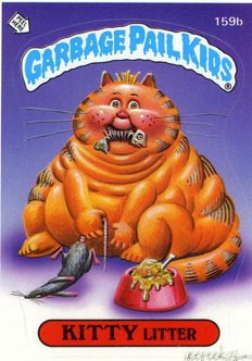 KITTY Litter Funny Decal Name Sticker