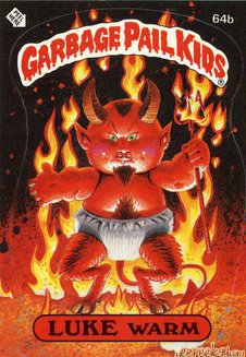 LUKE Warm Funny Decal Name Sticker