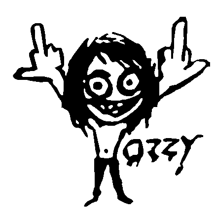 Ozzy 2 Car Decal