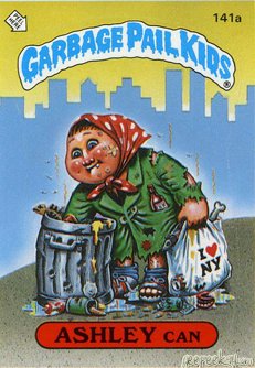 ASHLEY Can Funny Sticker Name Decal