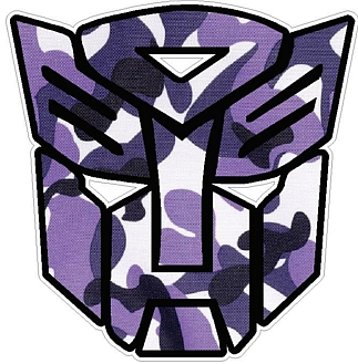 Camo PURPLE Autobot