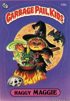 Haggy MAGGIE Funny Sticker Name Decal