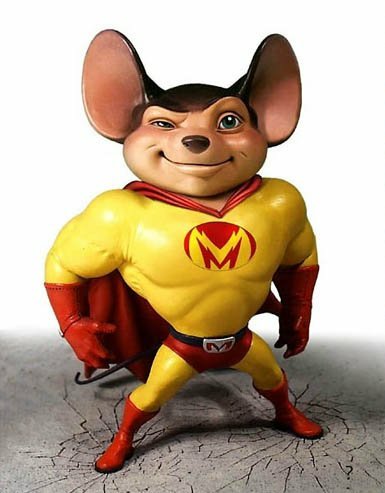 mighty mouse NEW Sticker 2