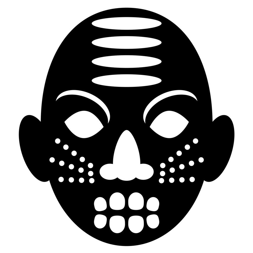 2 African Wall Art MASK 9