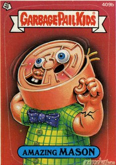 Amazing MASON Funny Sticker Name Decal