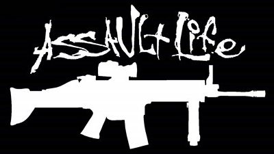 assault life die cut decal