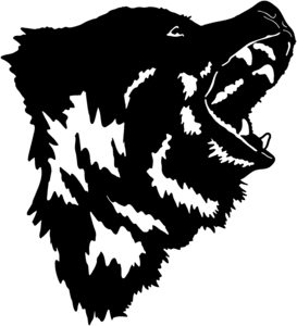 bear head hunting decal